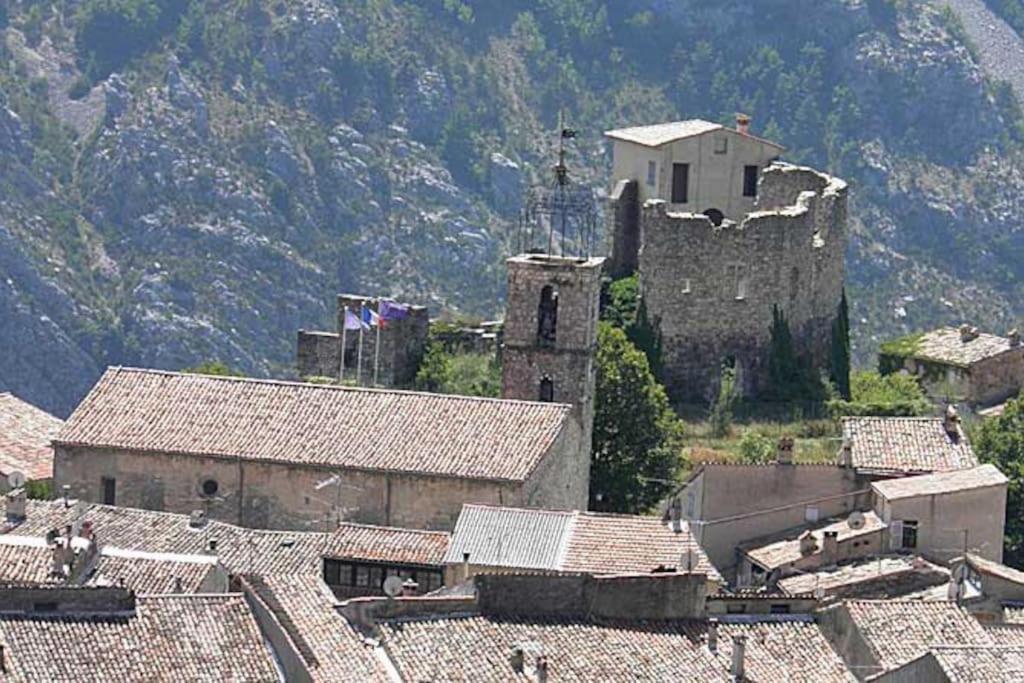 Greolieres: Superbe Studio Avec Vue Montagne Экстерьер фото
